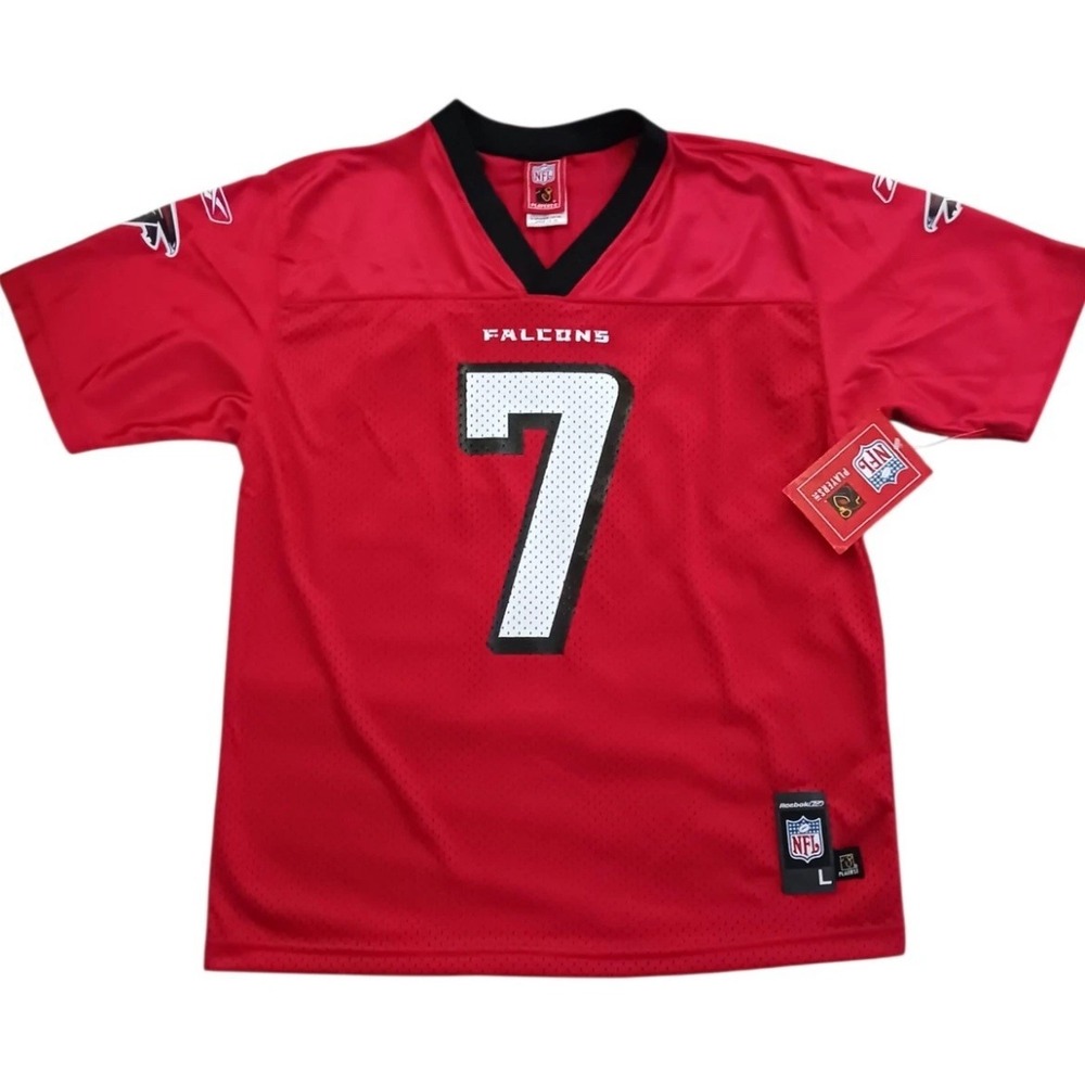 Vintage NFL Reebok Players Inc Falcons Michael‎ Vick 7 Jersey Youth Size L  NWT